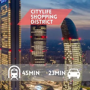  Appartamento 20min Duomo - Metro Sesto M1 Martini Relax Loft Wi-fi & Netflix Italia